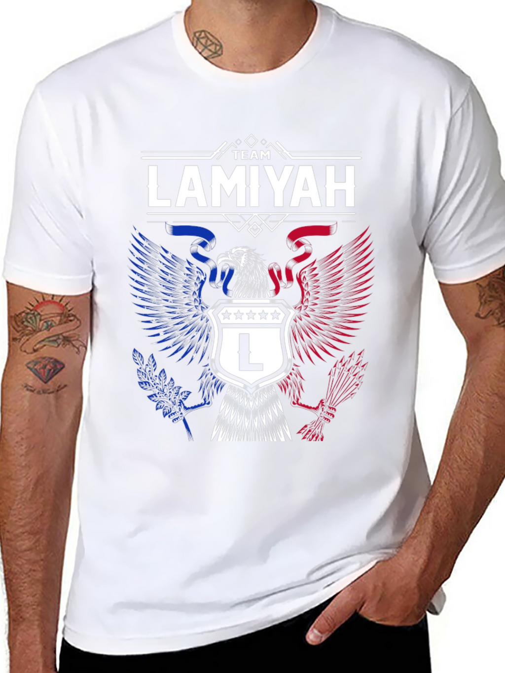 Team Lamiyah Patriotic Eagle T-Shirt