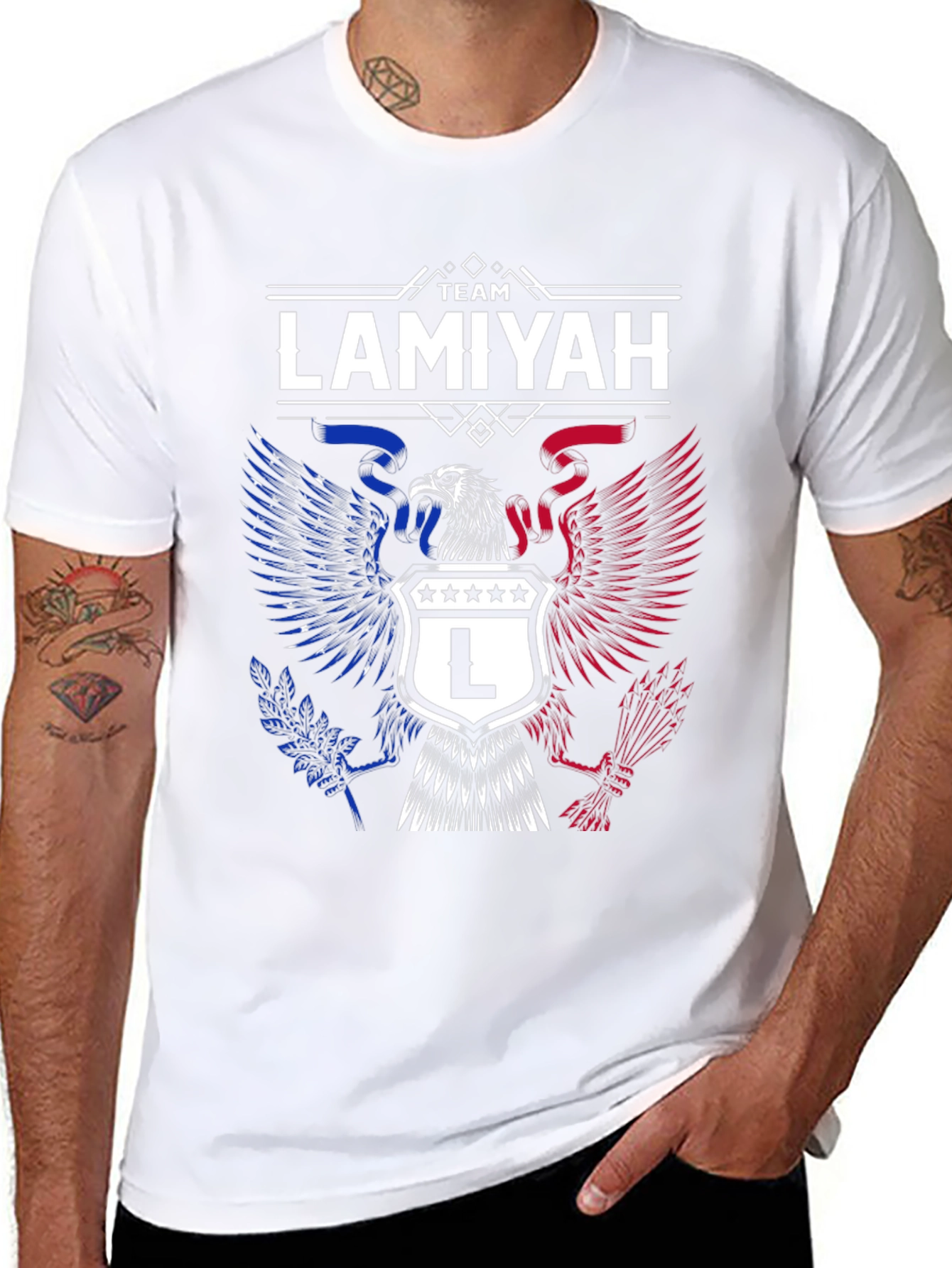 Team Lamiyah Patriotic Eagle T-Shirt