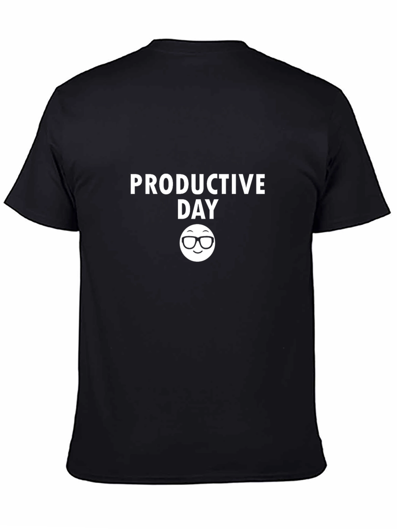 Productive Day Black T-Shirt