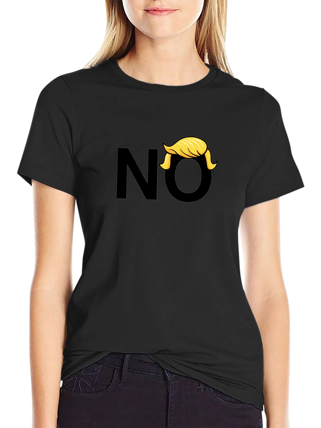 No Trump Graphic Tee - Anti-Trump Humor T-Shirt