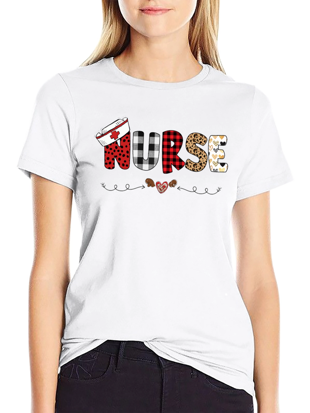 Nurse Valentines Day Graphic Tee