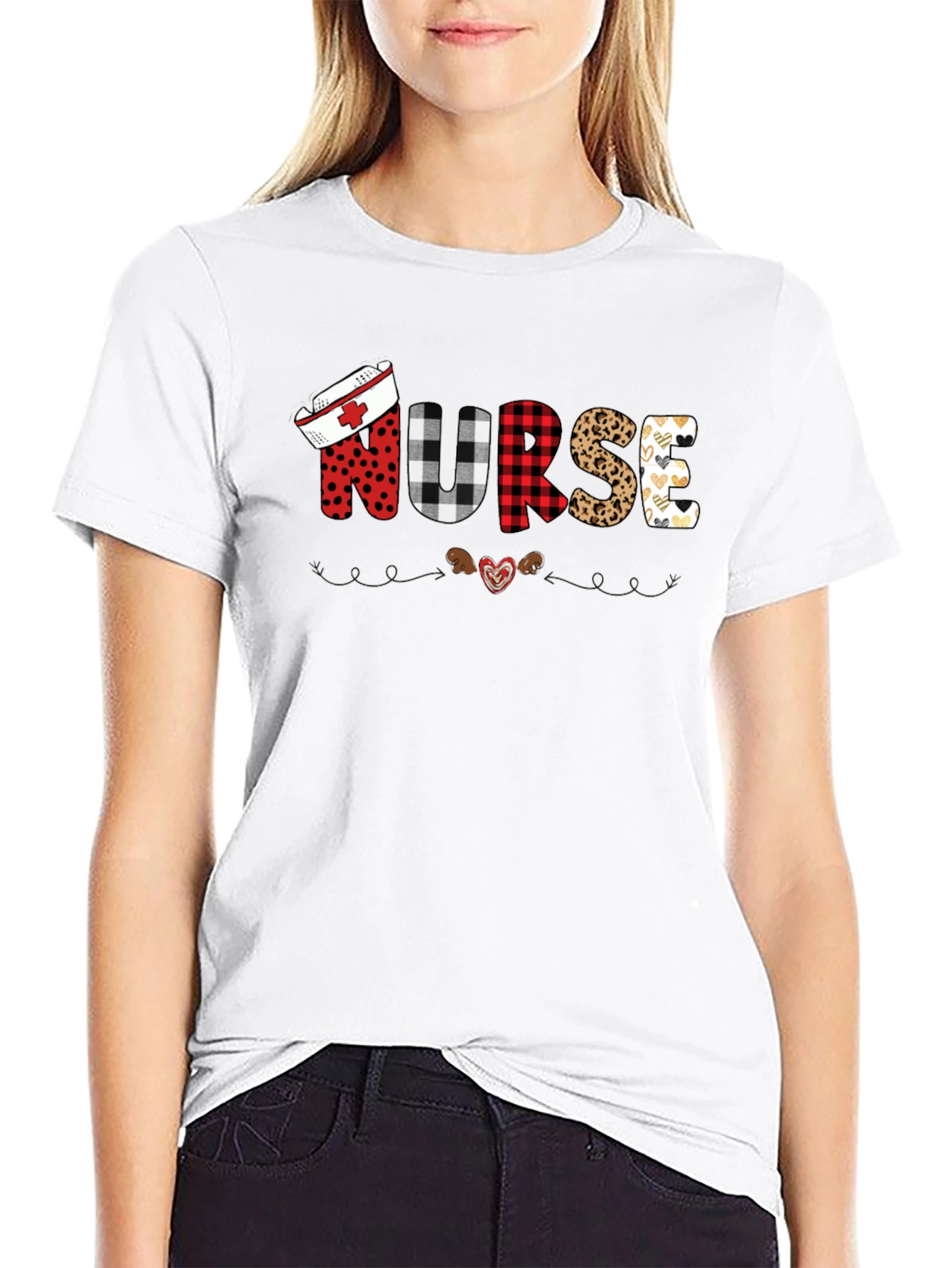 Nurse Valentines Day Graphic Tee