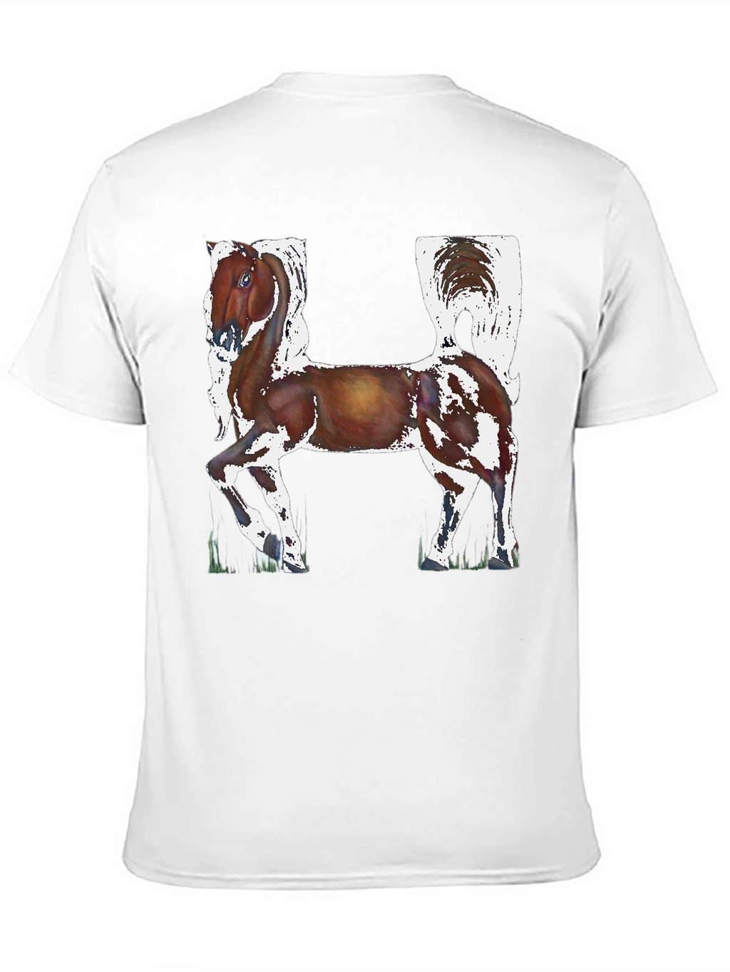Horse Letter H Graphic Tee