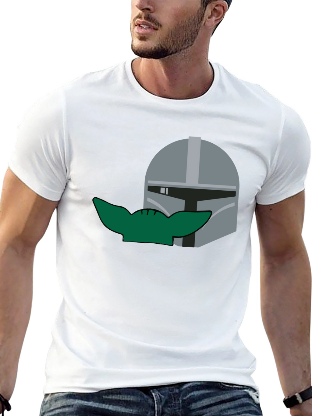 Mandalorian & Grogu Graphic T-Shirt