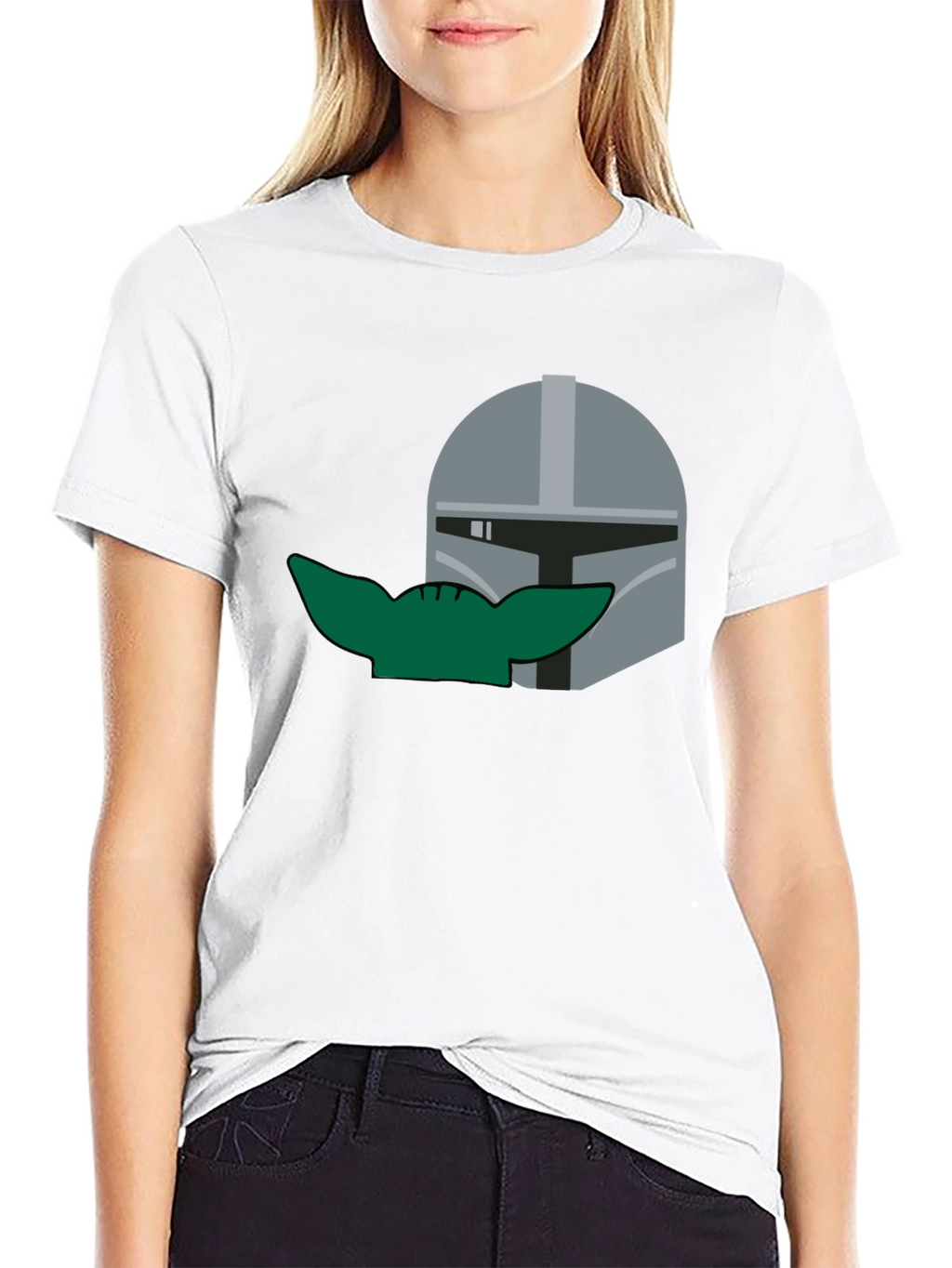 Mandalorian & Grogu Graphic T-Shirt