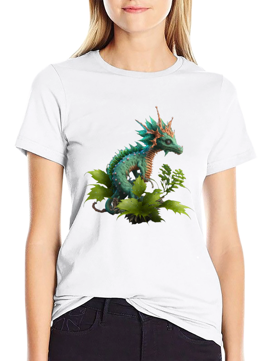 Dragon Graphic Tee - Unique Fantasy Design