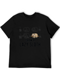 Draw A Lazy Sloth T-Shirt