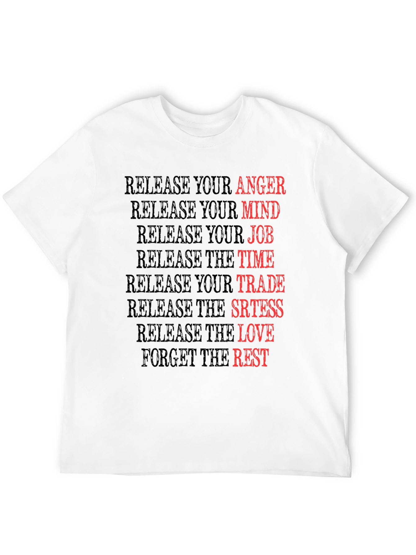 Release Your Anger Graphic T-Shirt