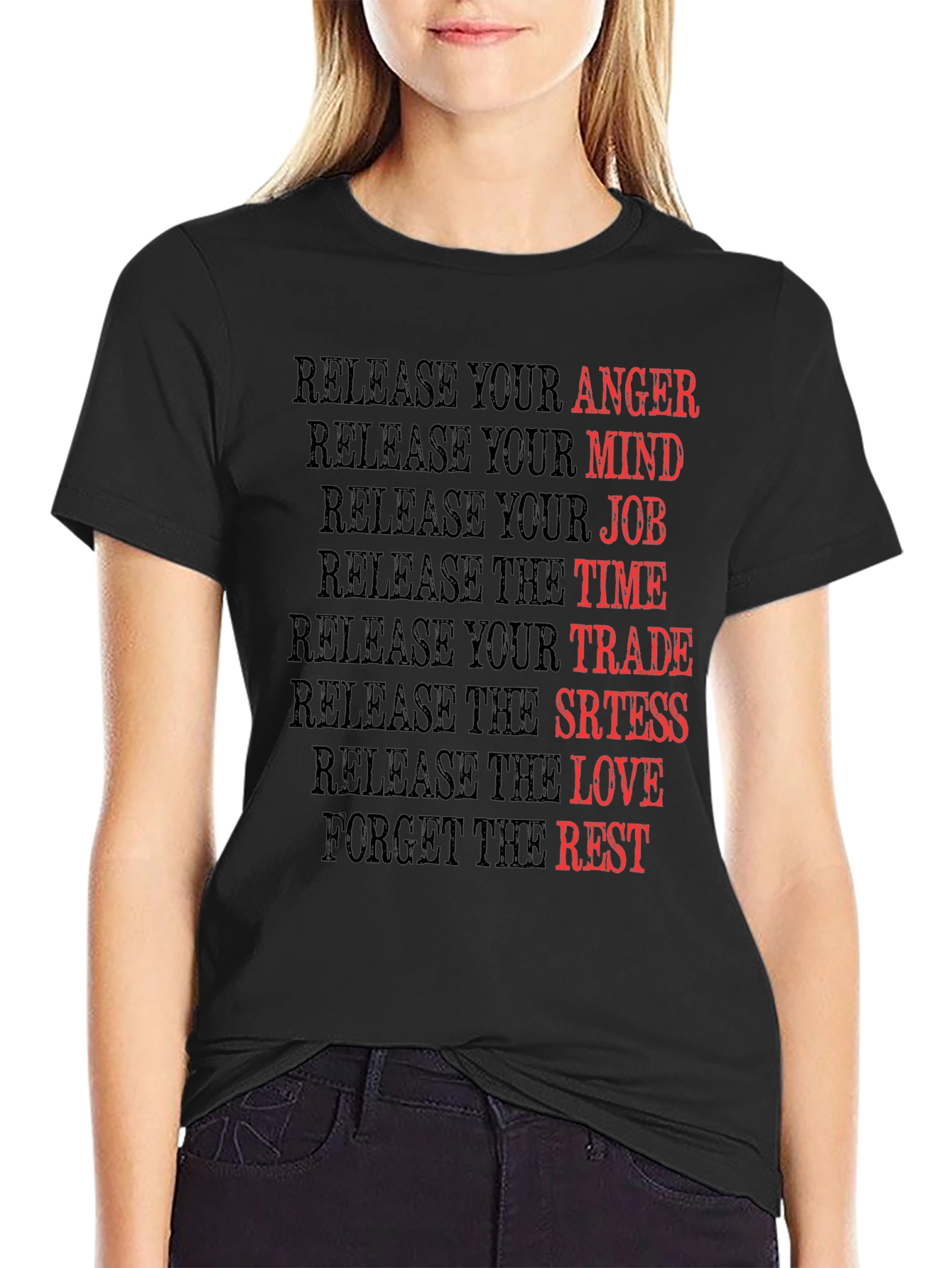 Release Your Anger Graphic T-Shirt