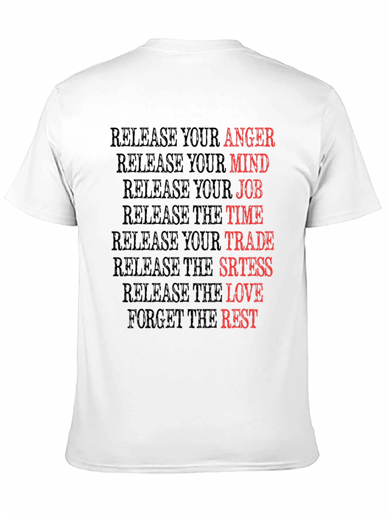 Release Your Anger Graphic T-Shirt