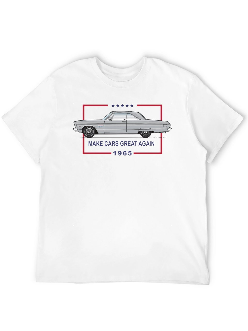 Make Cars Great Again 1965 Black T-Shirt
