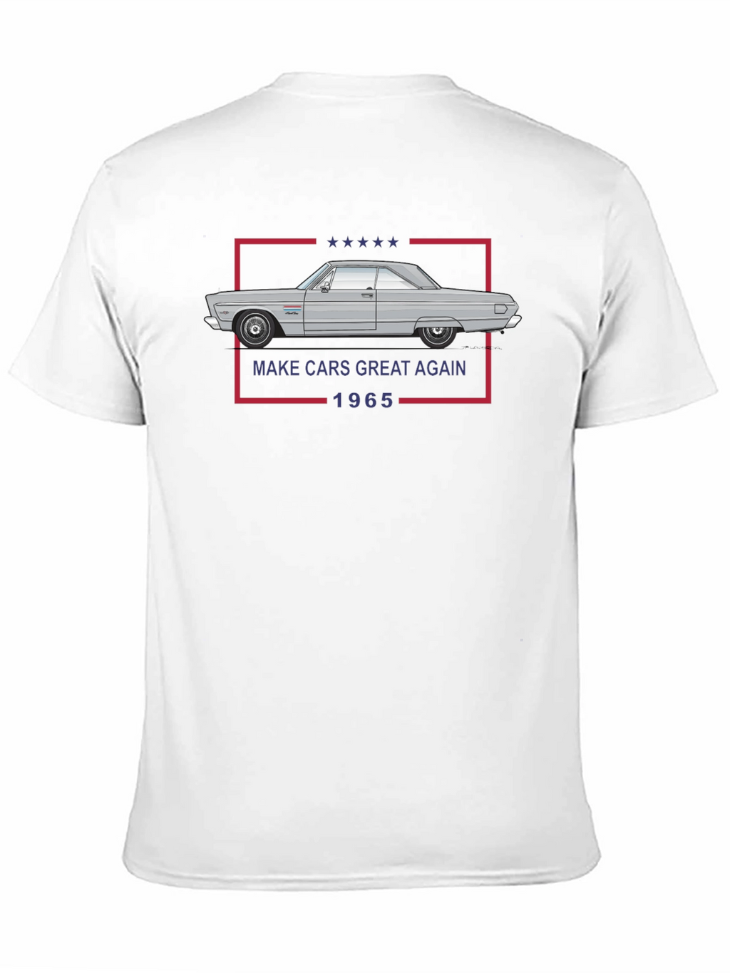 Make Cars Great Again 1965 Black T-Shirt