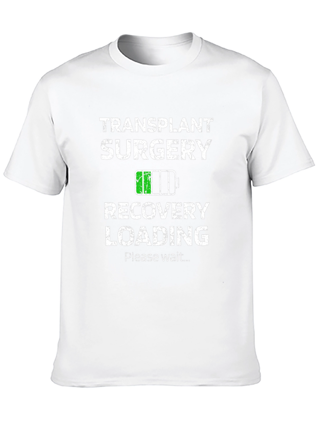 Transplant Surgery Recovery Loading Graphic T-Shirt