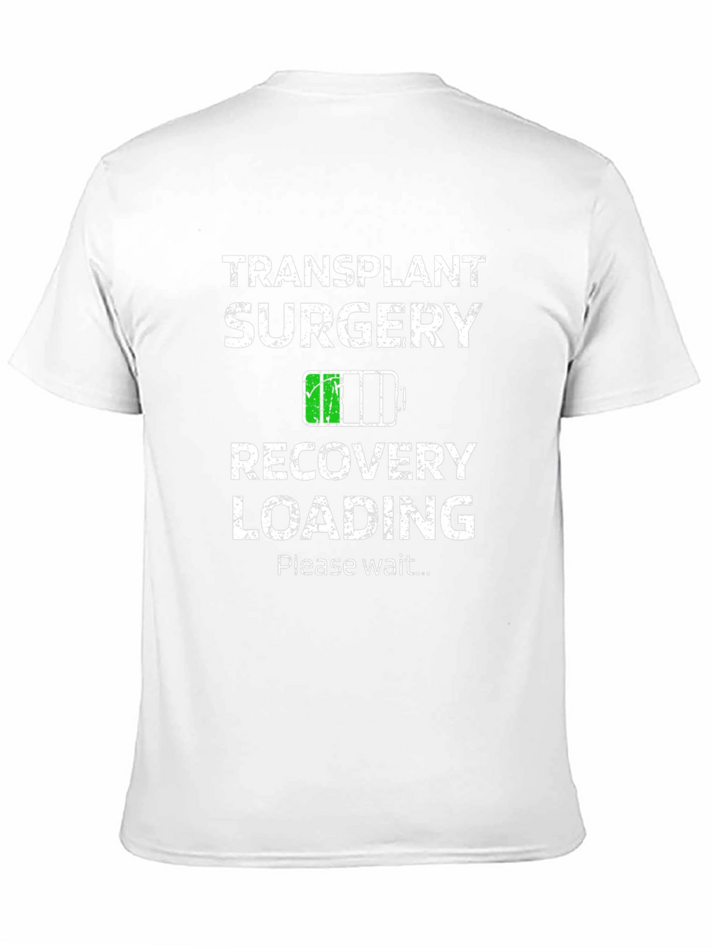 Transplant Surgery Recovery Loading Graphic T-Shirt