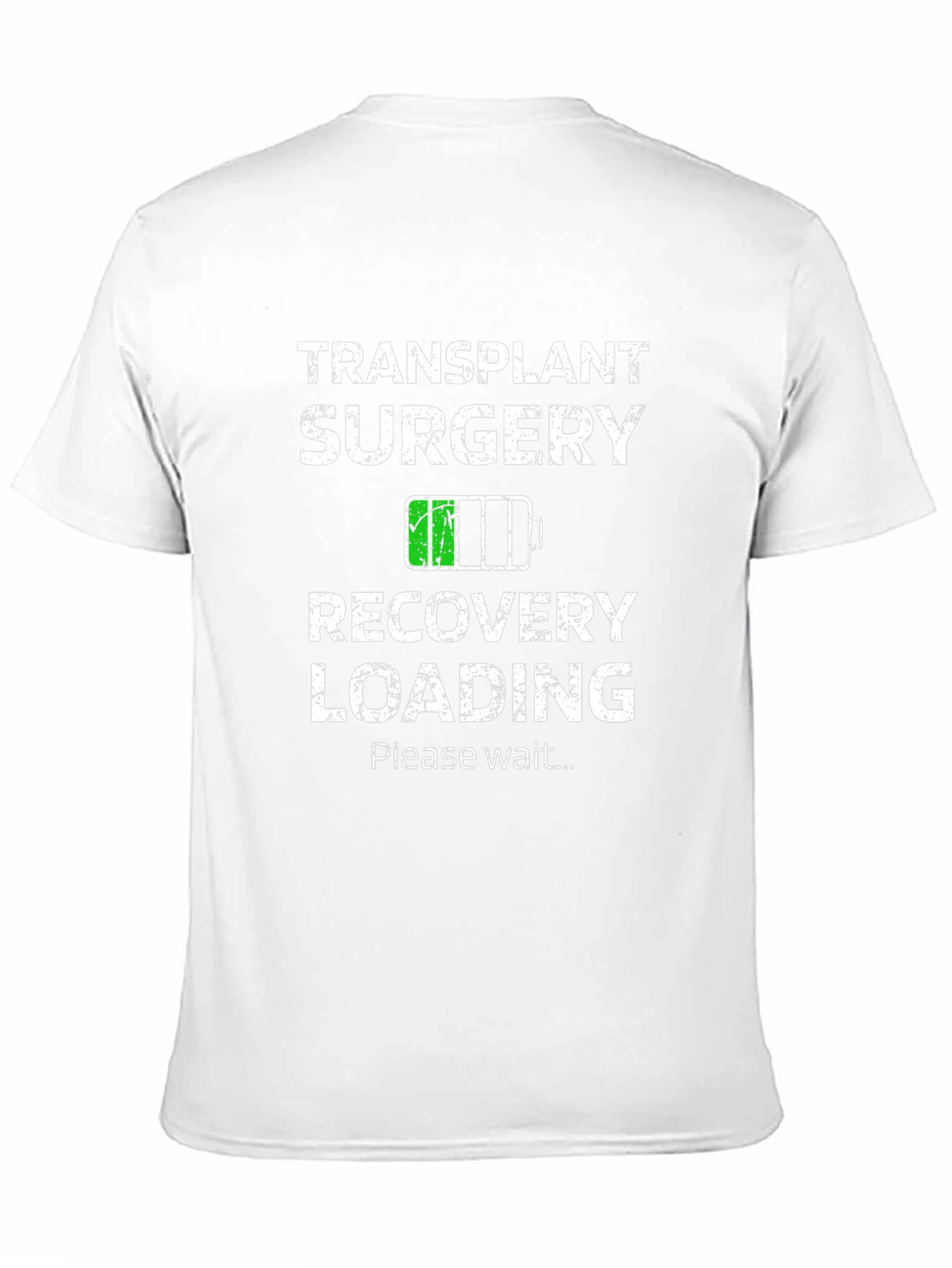 Transplant Surgery Recovery Loading Graphic T-Shirt