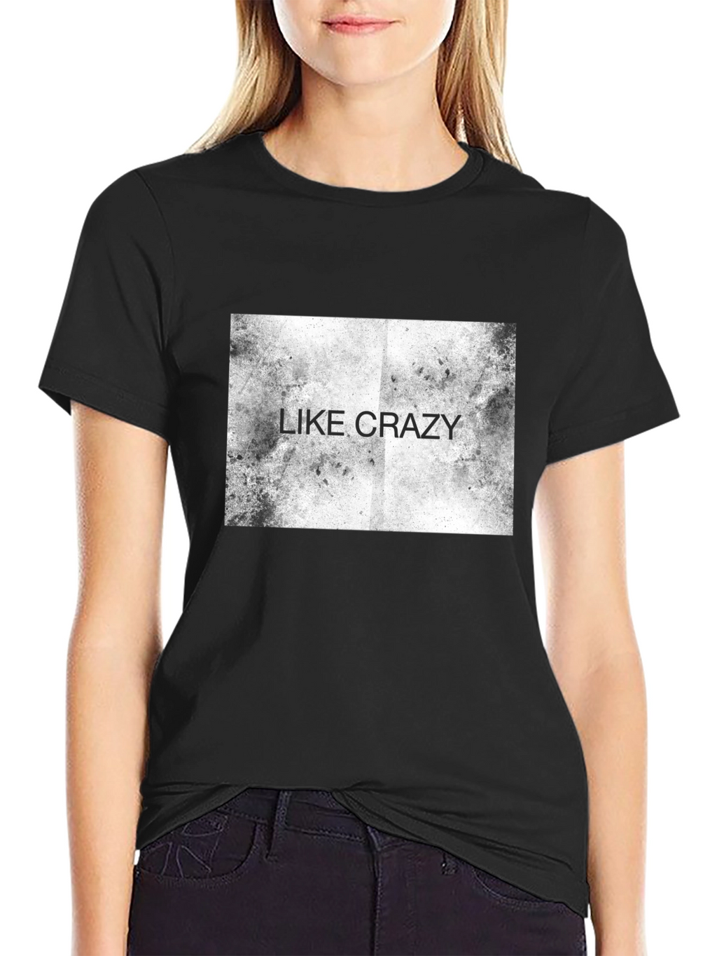 Like Crazy Graphic Tee - Cool Casual Black T-Shirt