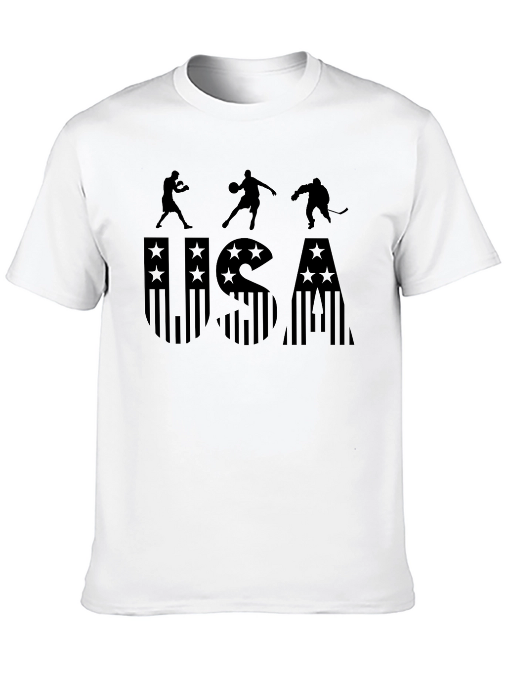 USA Sports Graphic Print Tee