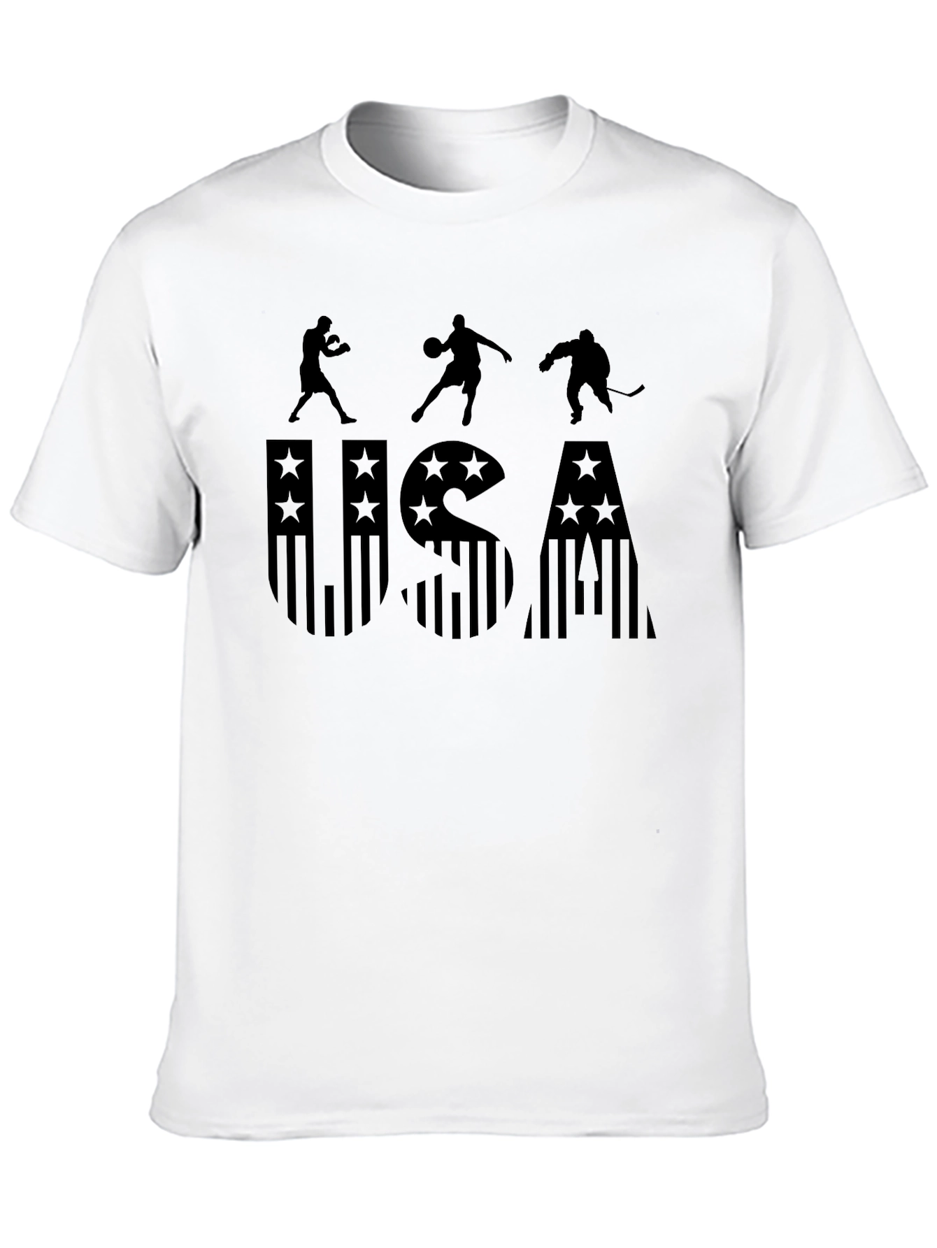 USA Sports Graphic Print Tee