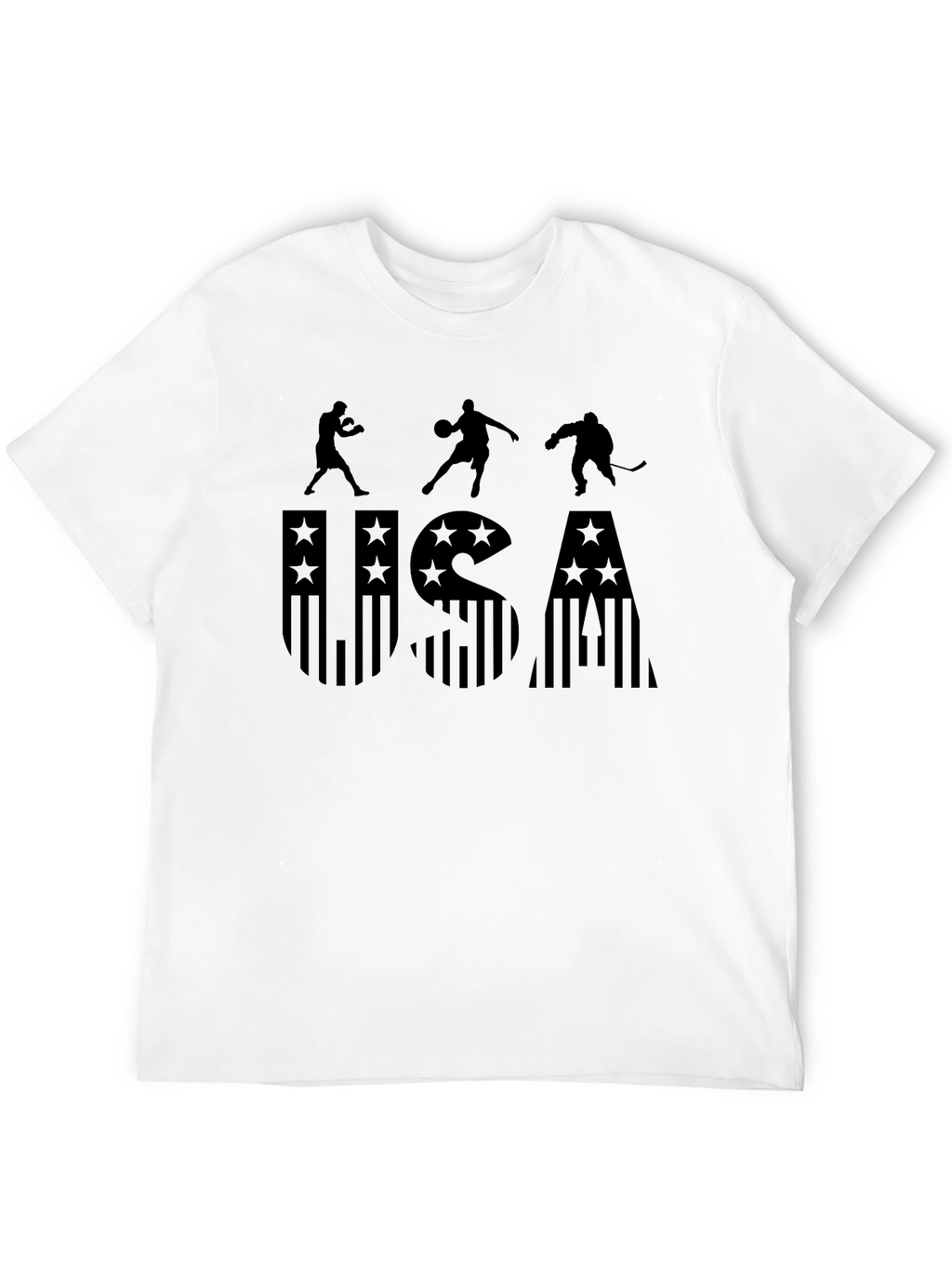 USA Sports Graphic Print Tee