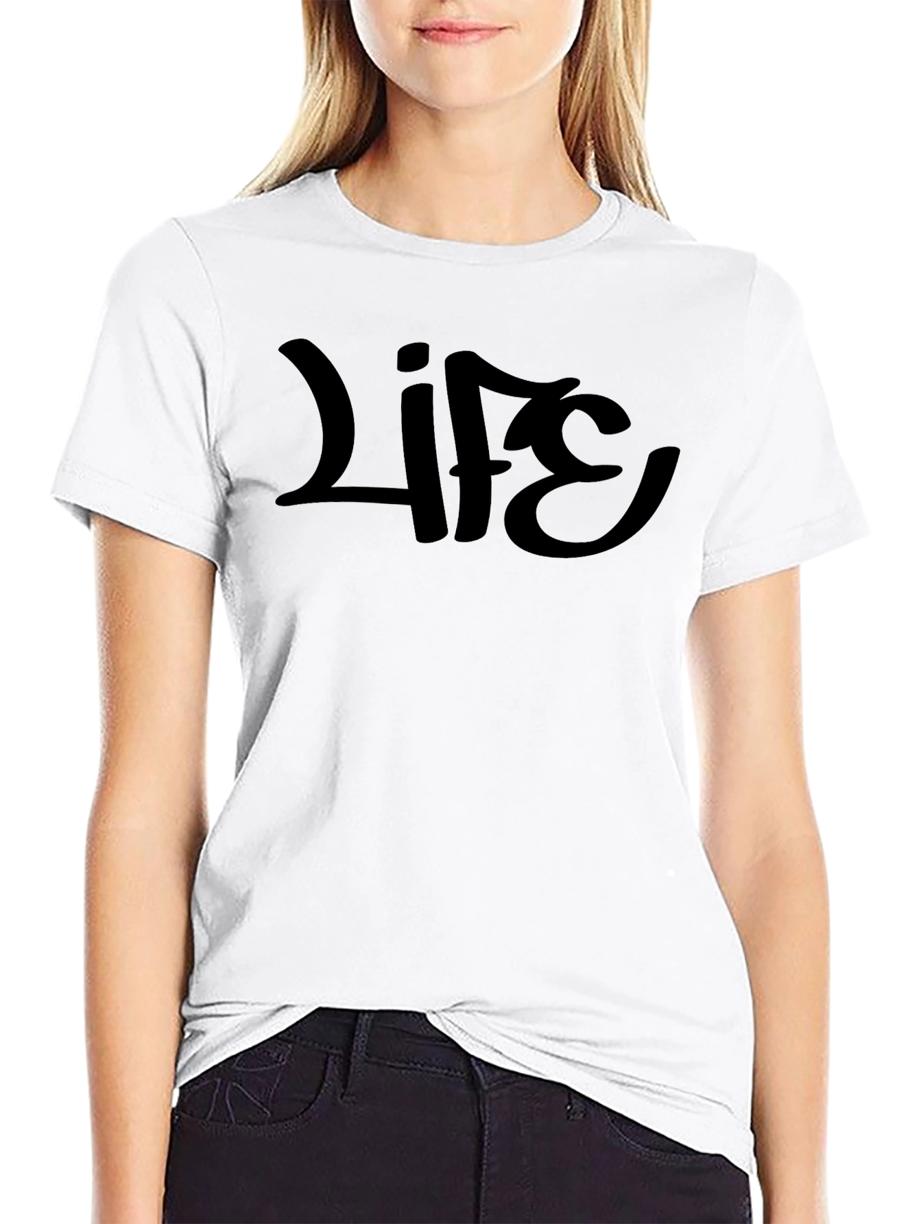 Life Script Black T-Shirt