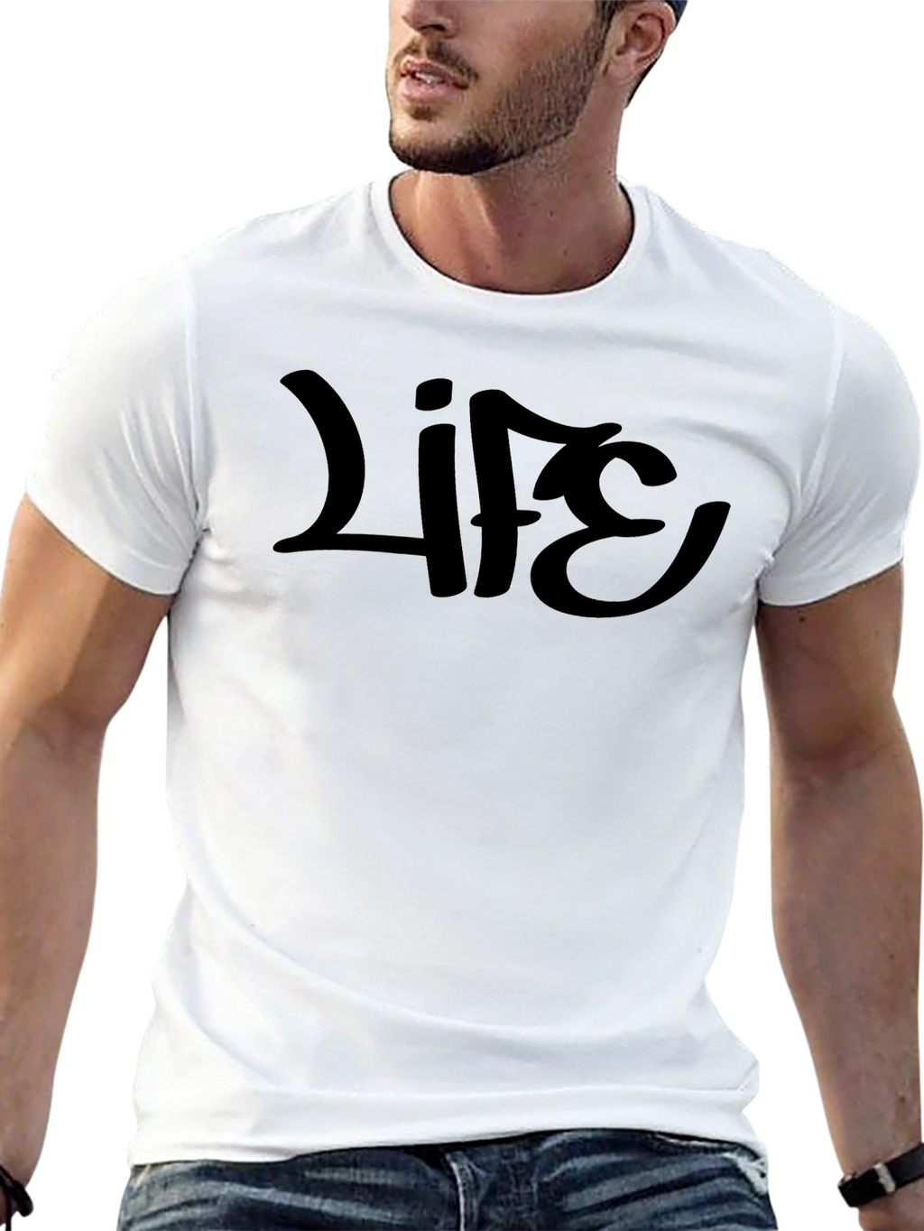 Life Script Black T-Shirt