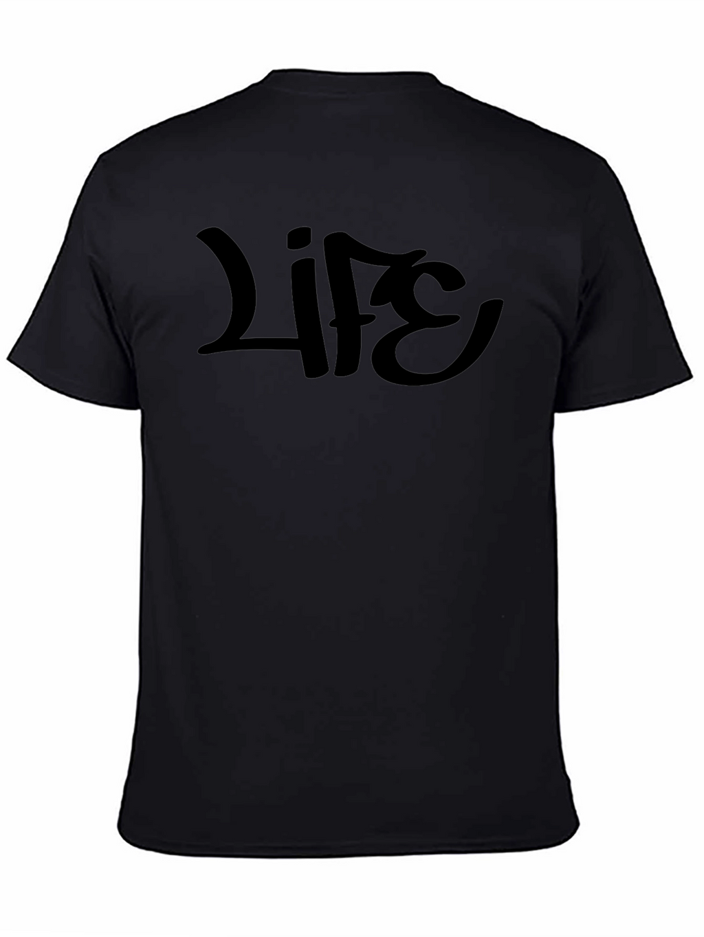 Life Script Black T-Shirt