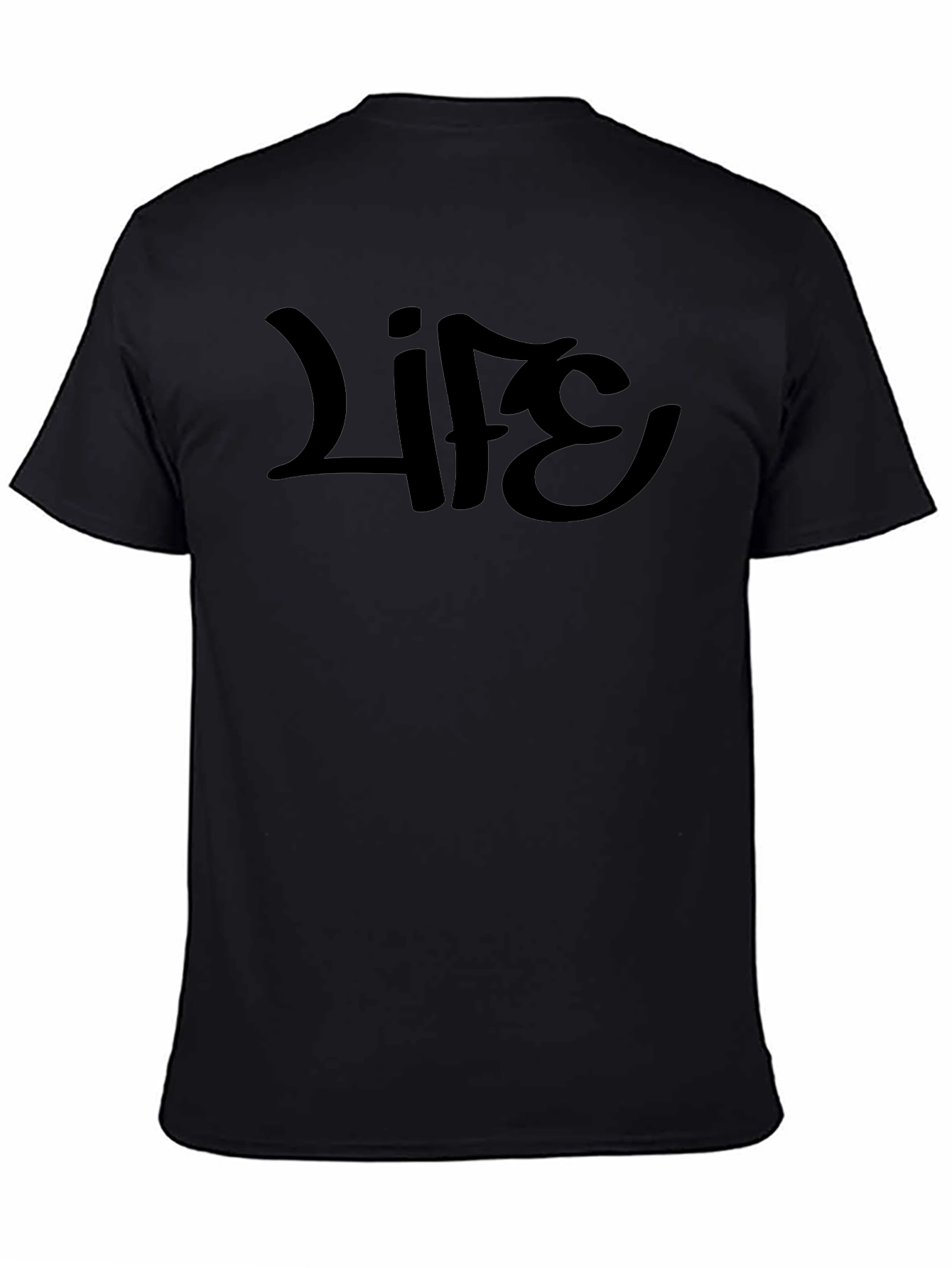 Life Script Black T-Shirt