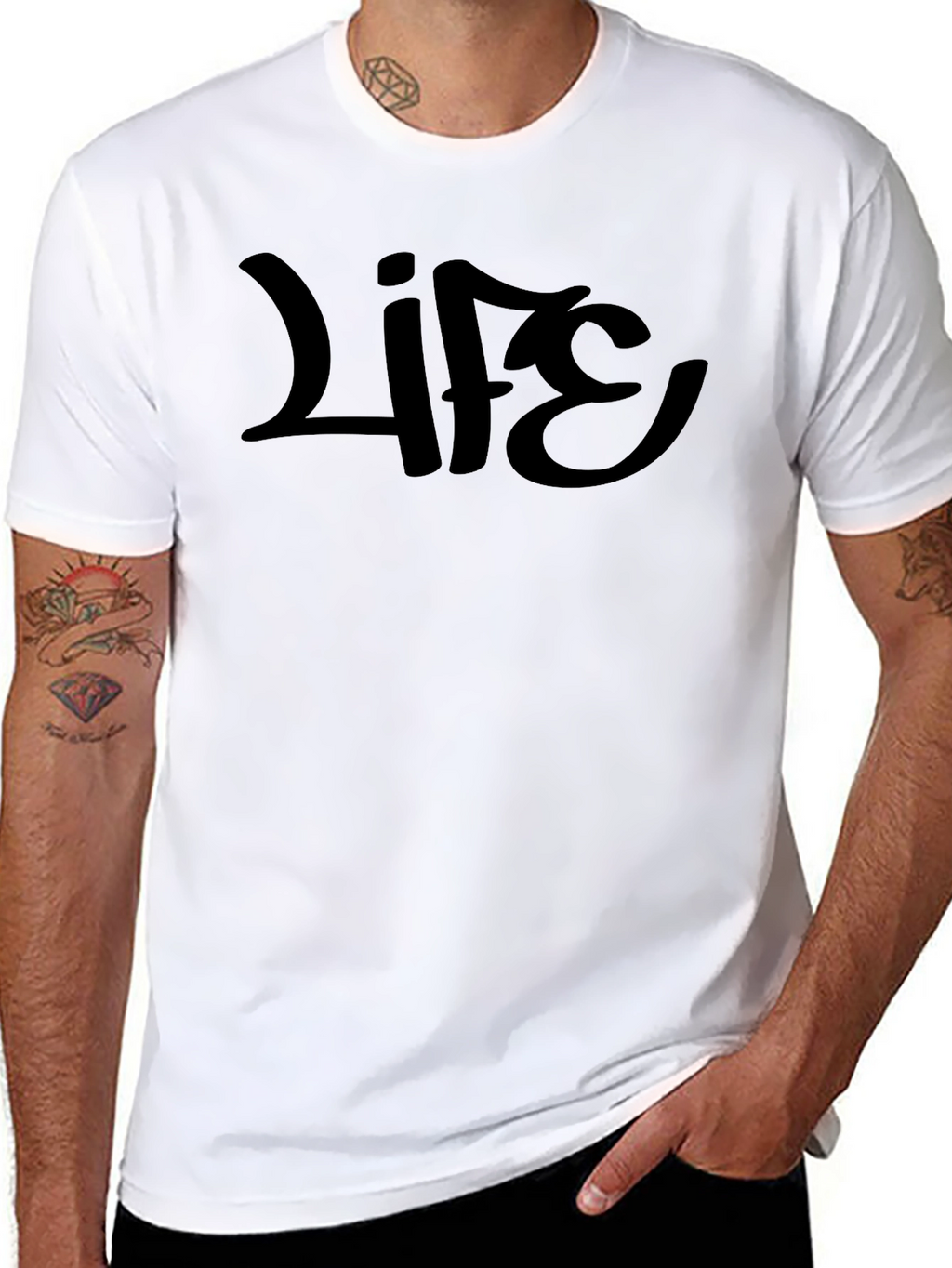 Life Script Black T-Shirt