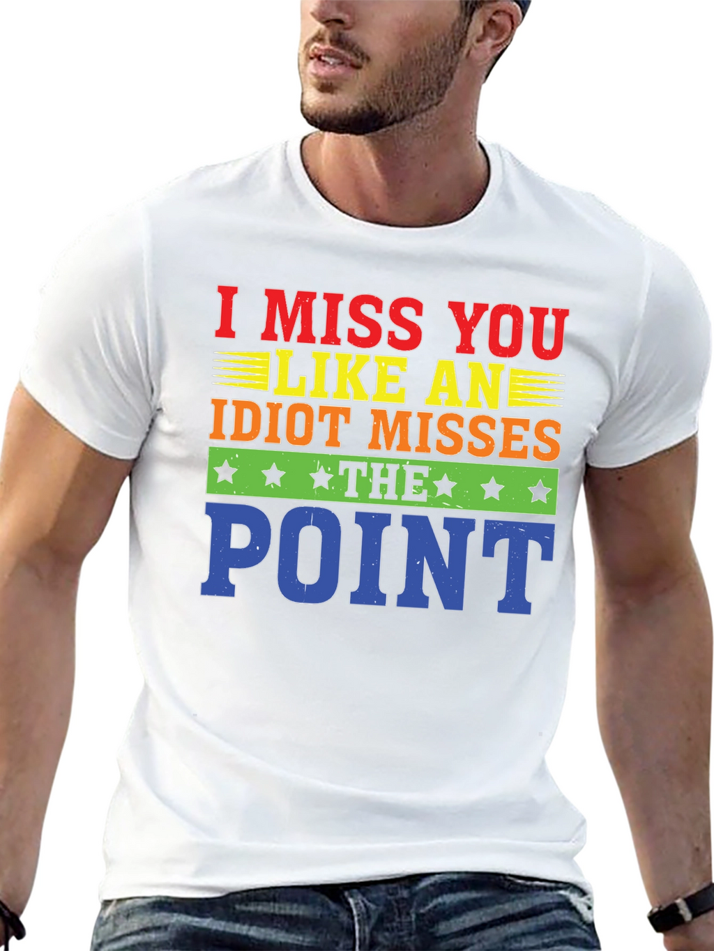 I Miss You Like An Idiot T-Shirt