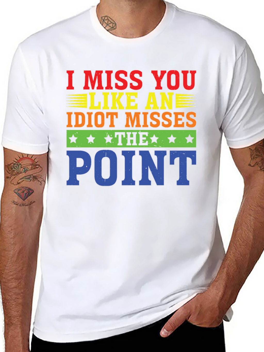 I Miss You Like An Idiot T-Shirt