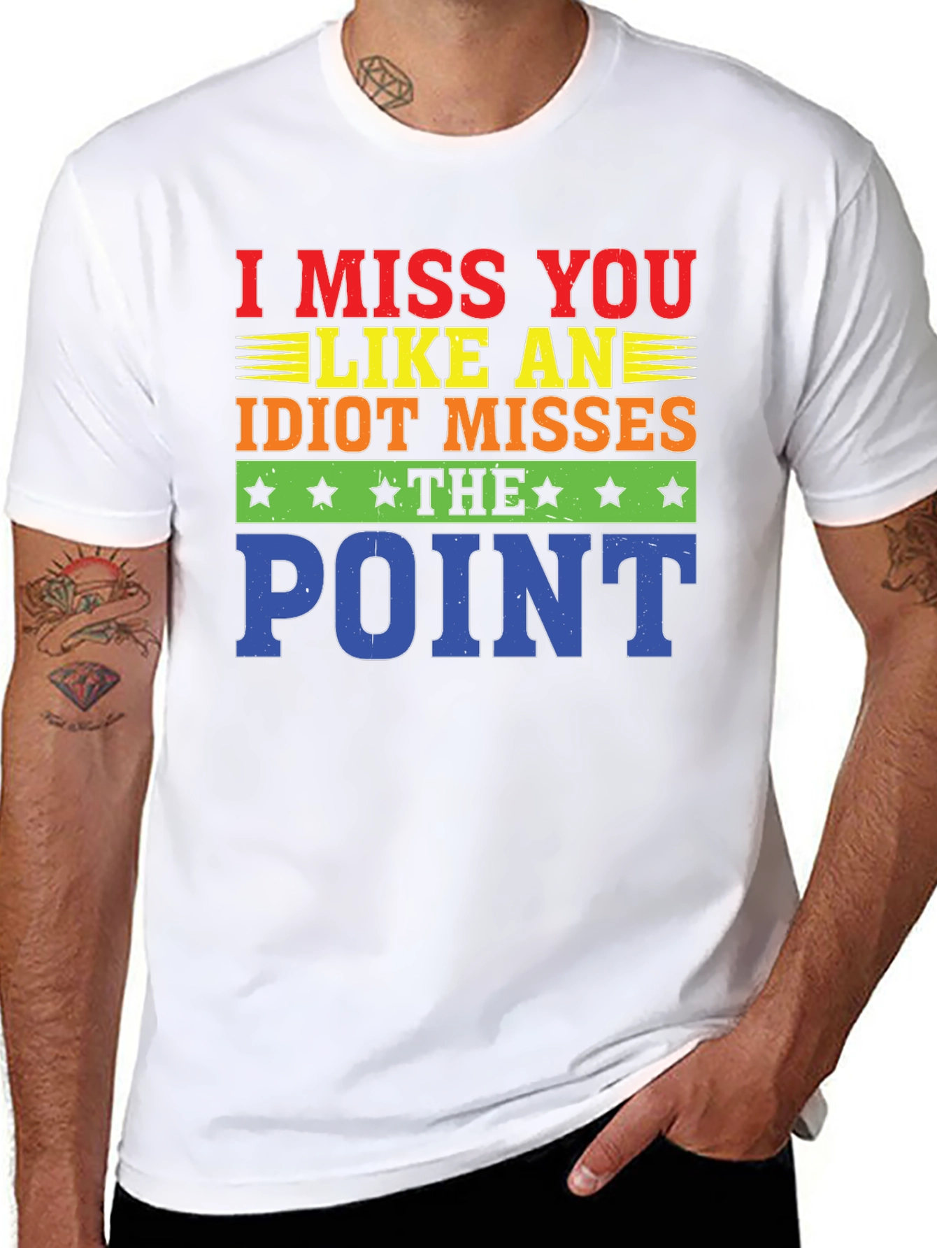 I Miss You Like An Idiot T-Shirt