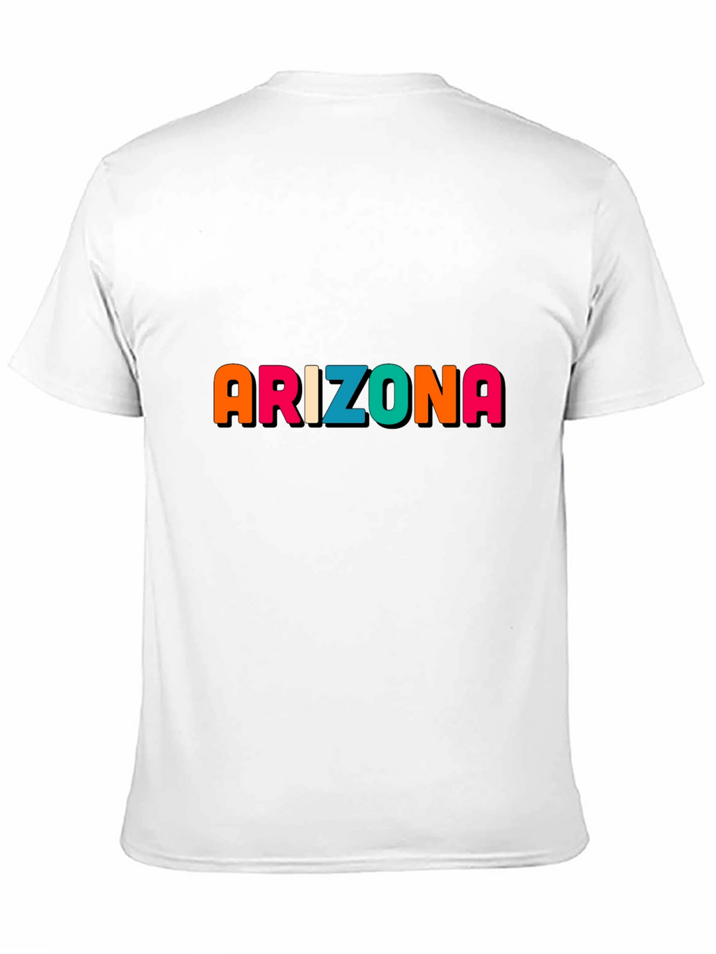 Arizona Graphic Print Black T-Shirt