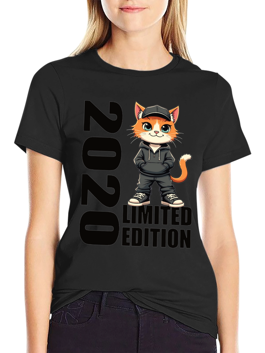 Limited Edition 2020 Cat Graphic T-Shirt