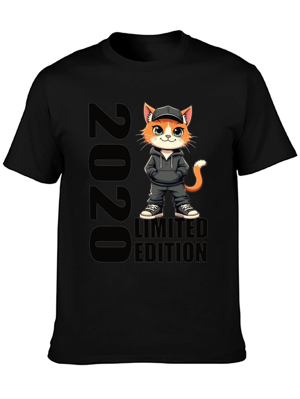 Limited Edition 2020 Cat Graphic T-Shirt