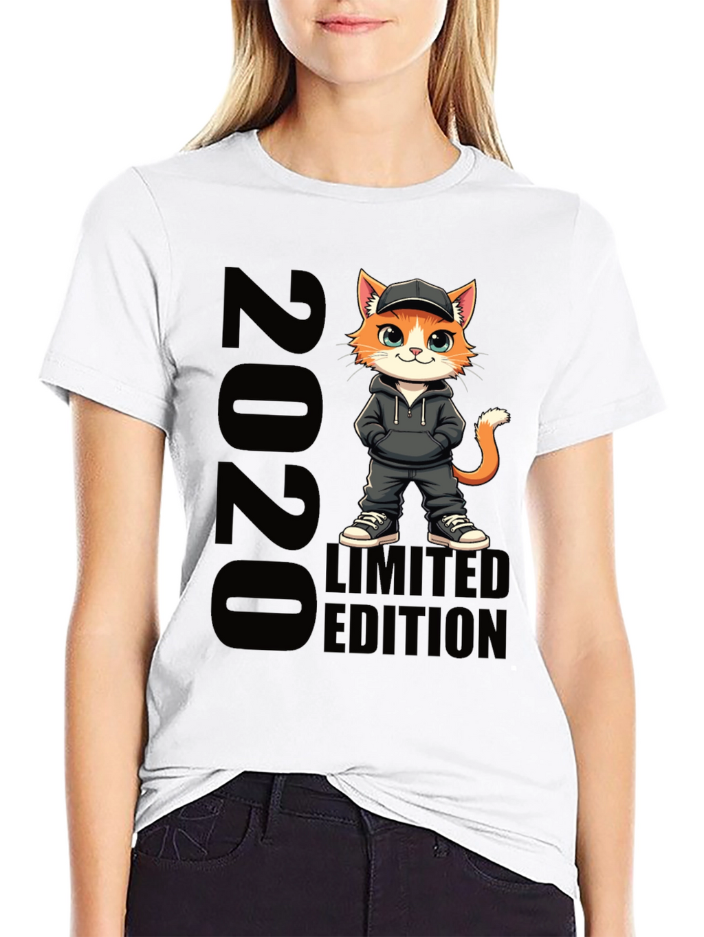 Limited Edition 2020 Cat Graphic T-Shirt