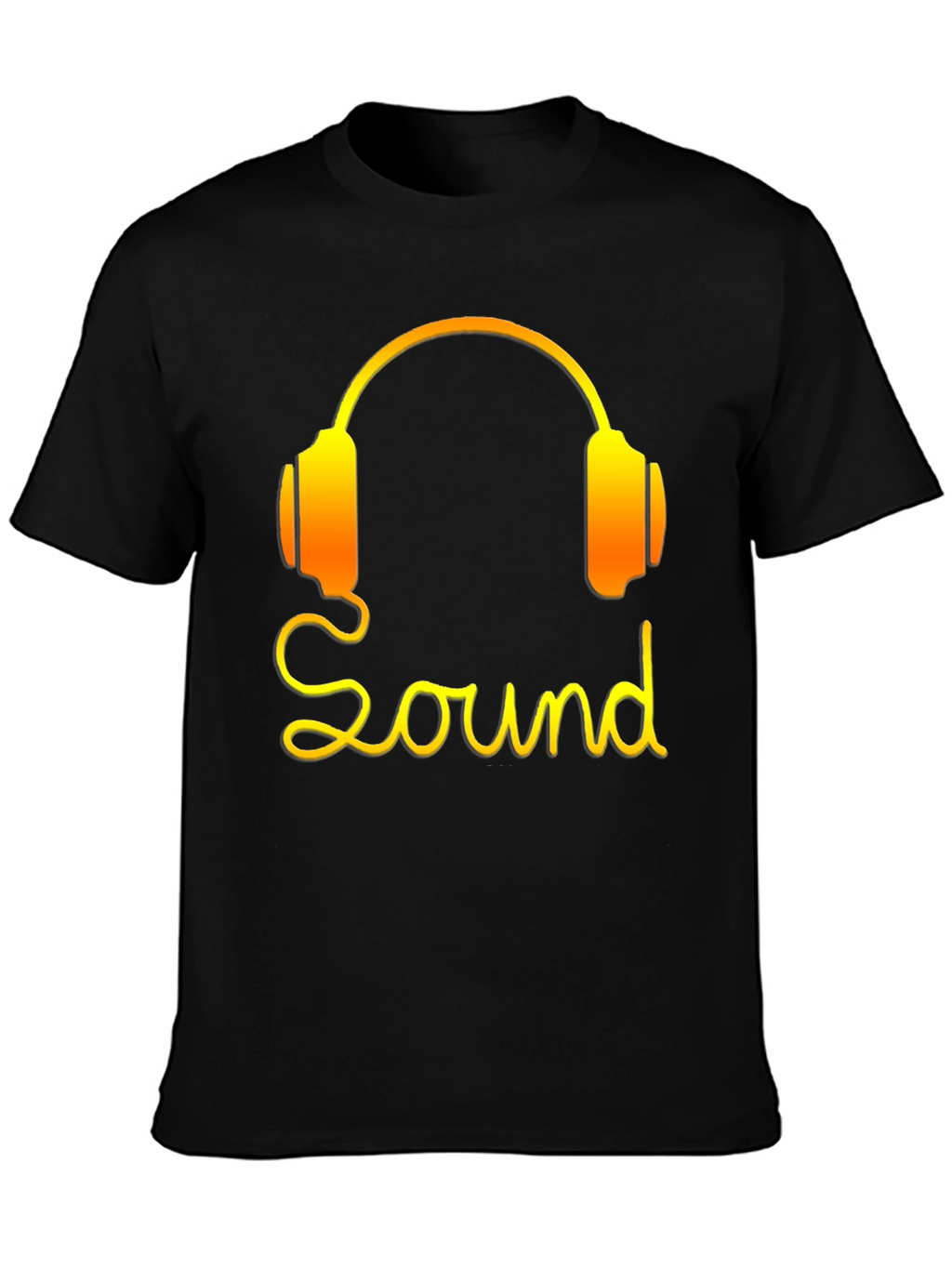Sound Headphones Graphic Tee - Modern Music Lover Shirt
