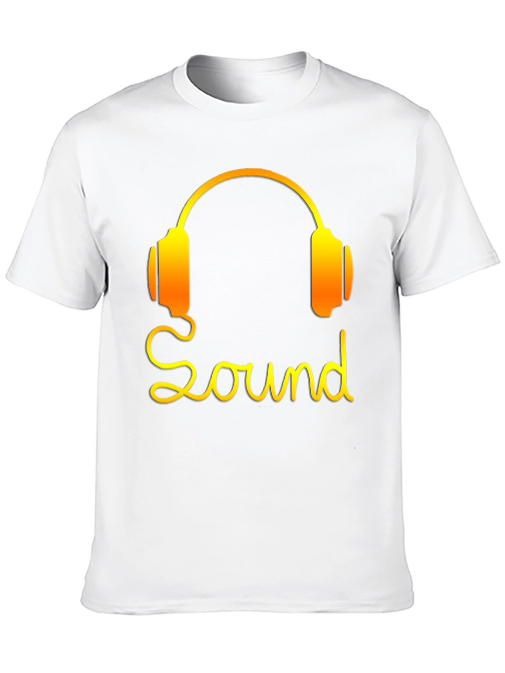 Sound Headphones Graphic Tee - Modern Music Lover Shirt