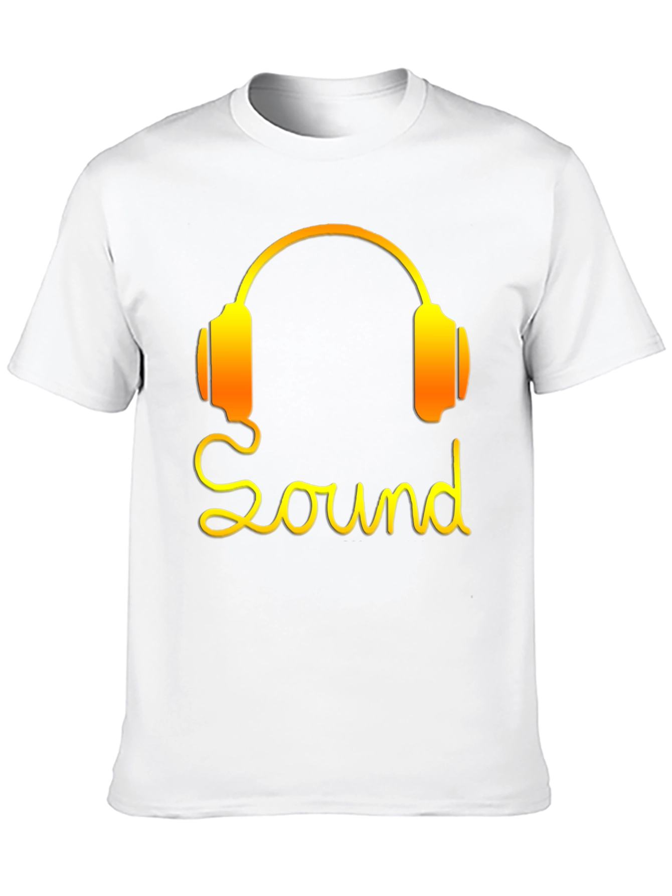 Sound Headphones Graphic Tee - Modern Music Lover Shirt