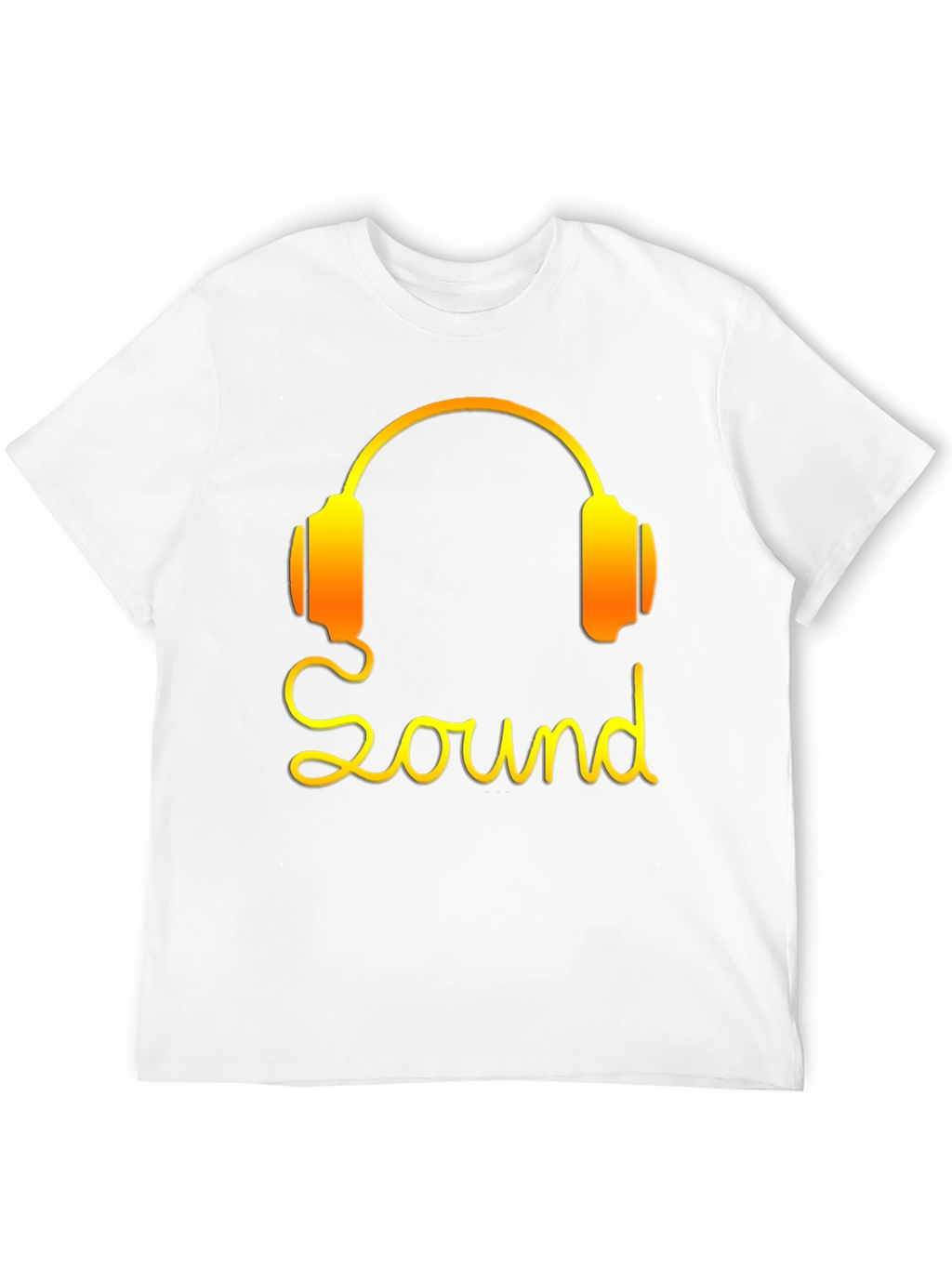 Sound Headphones Graphic Tee - Modern Music Lover Shirt