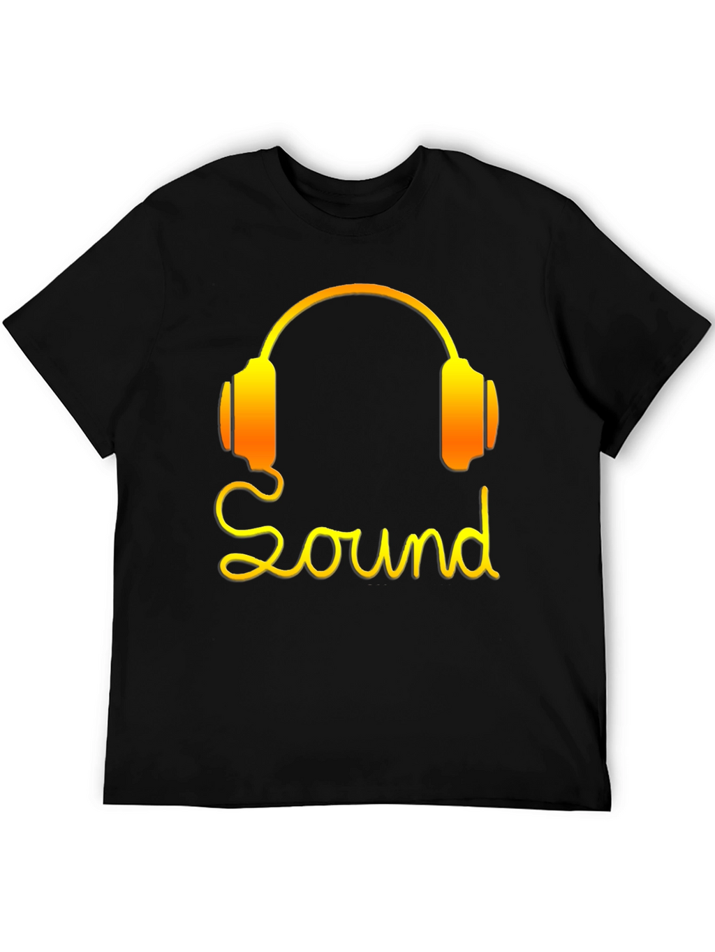 Sound Headphones Graphic Tee - Modern Music Lover Shirt