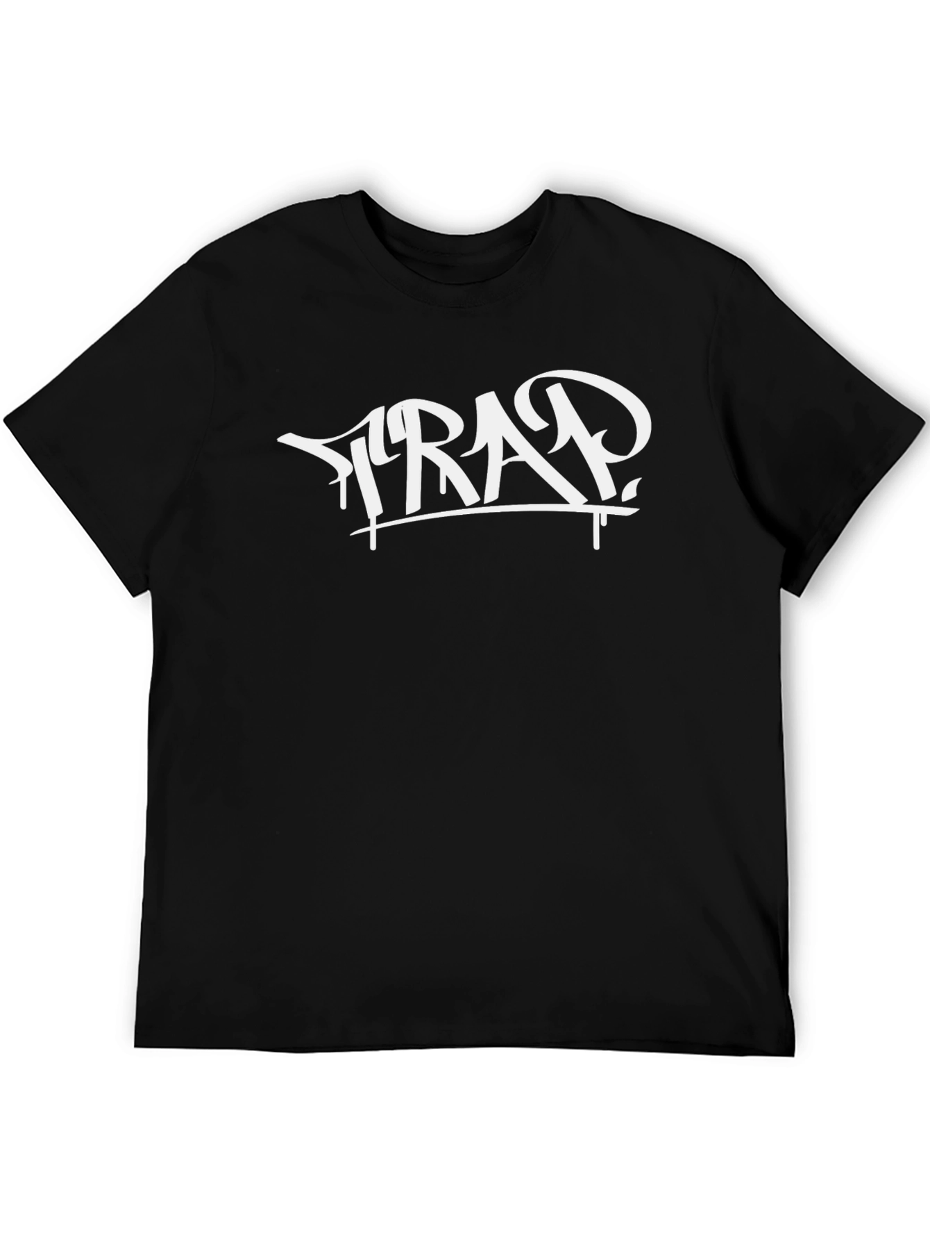 Black Trap Graphic T-Shirt