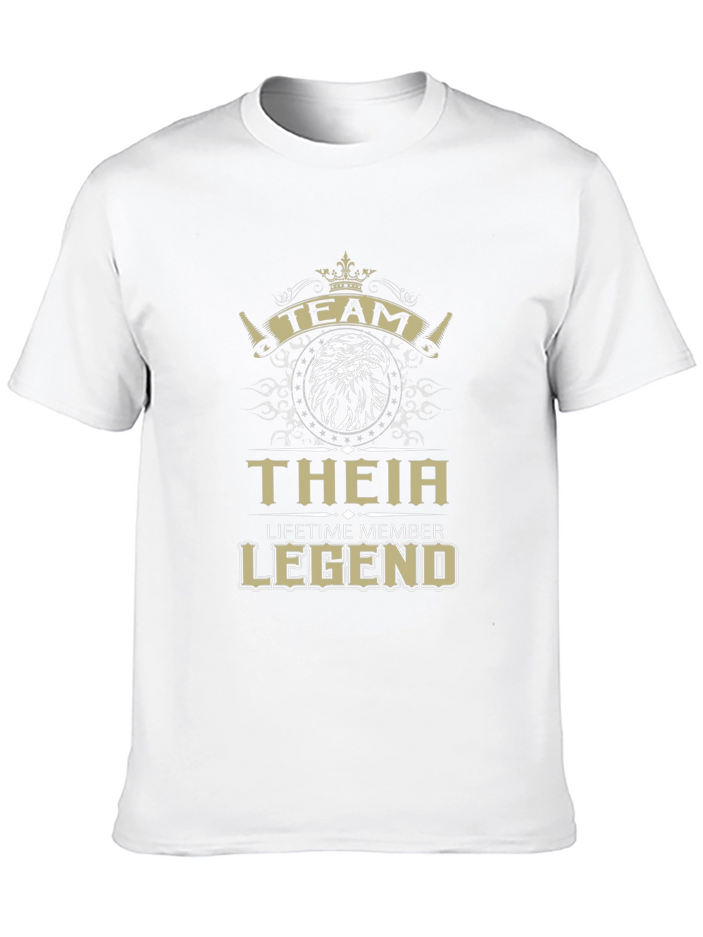 THEIA Legend Tee - Lifetime Member - Black Cotton