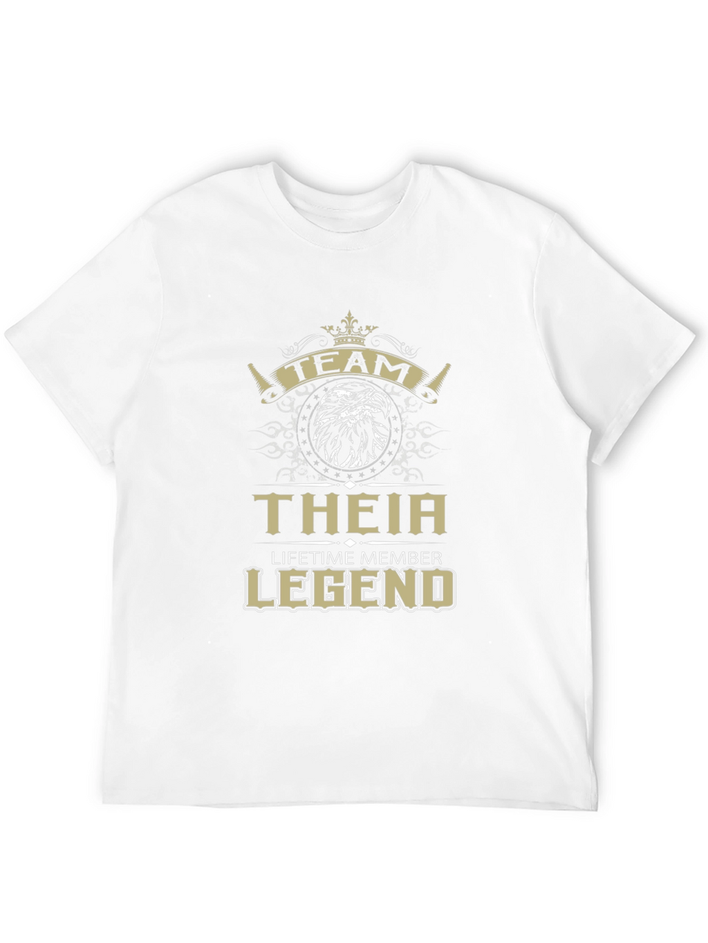 THEIA Legend Tee - Lifetime Member - Black Cotton
