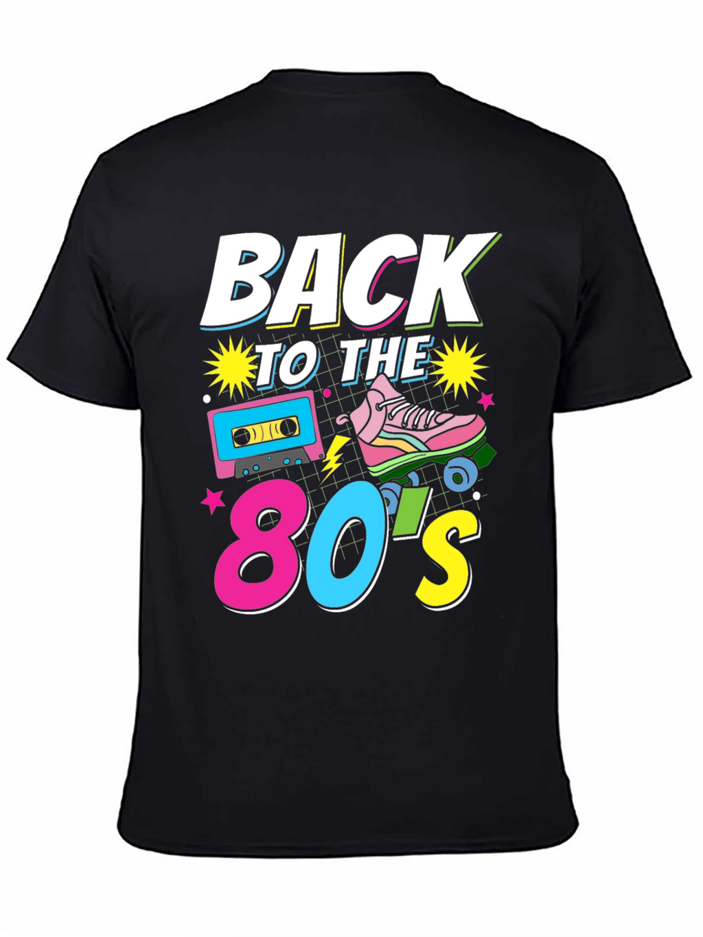 Retro 80s Style Graphic Tee