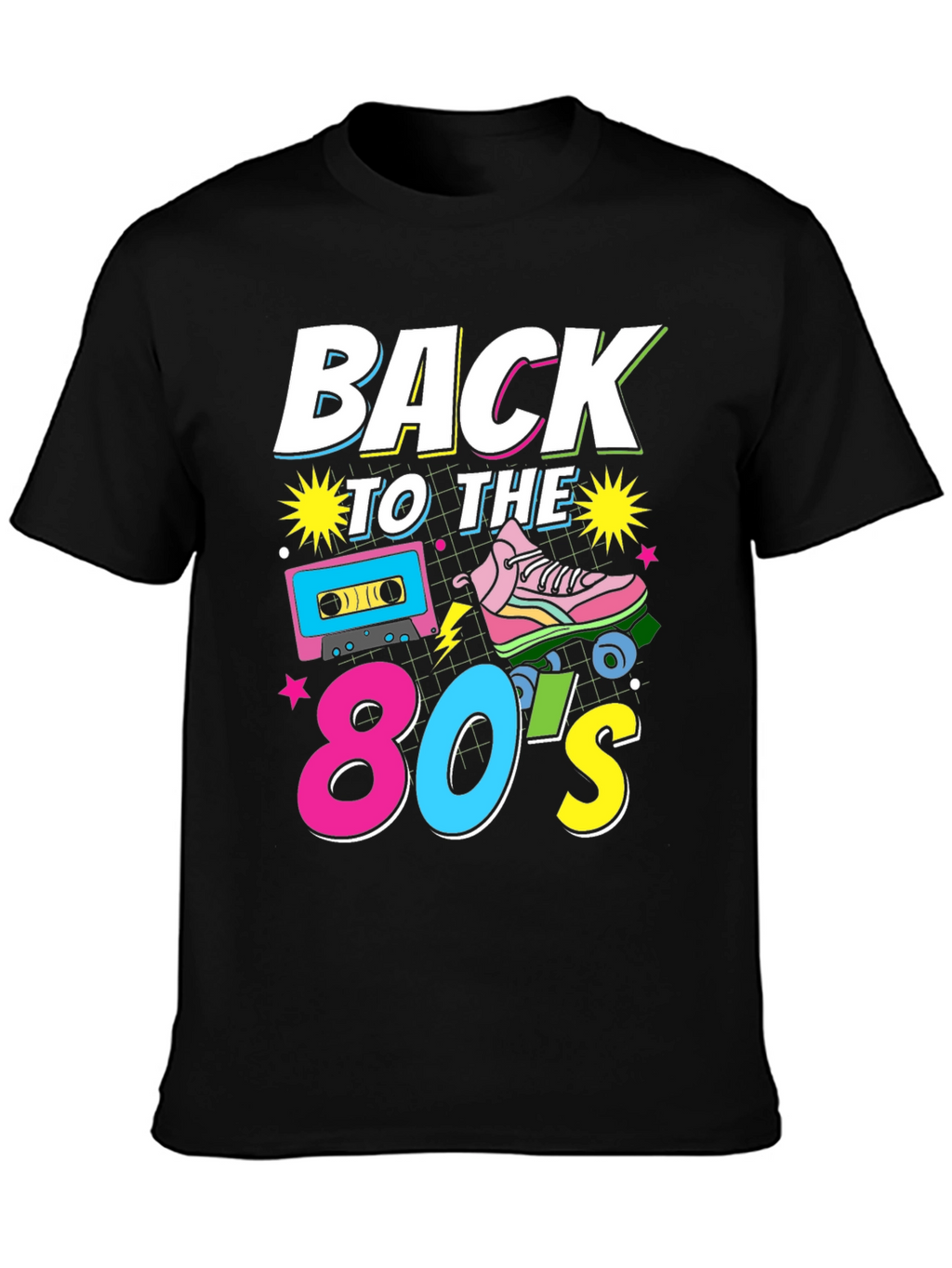 Retro 80s Style Graphic Tee