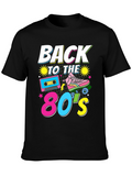 Retro 80s Style Graphic Tee