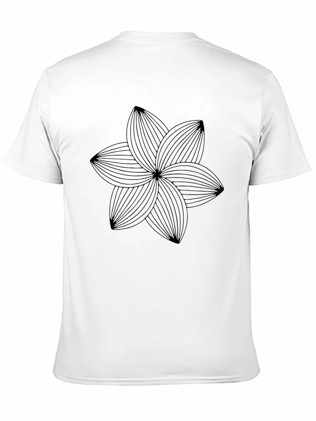 Black Floral Graphic Tee - Modern Style