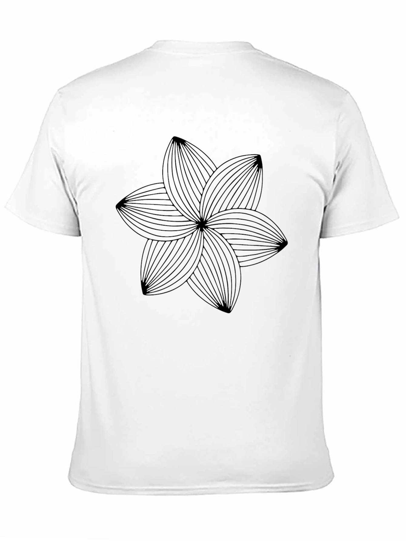 Black Floral Graphic Tee - Modern Style