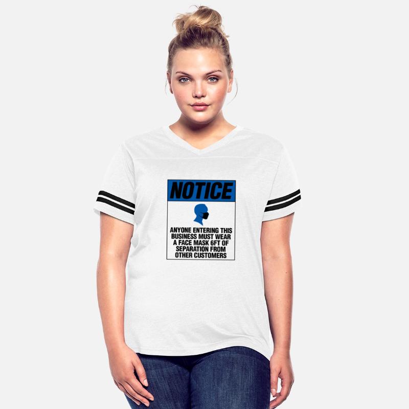 Face Mask Business Notice Facemask Covering Distan