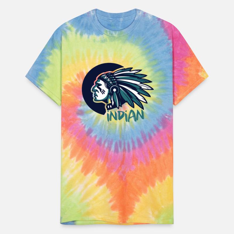 Face of indian chief vector image